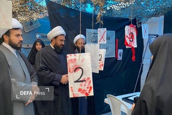 راه اندازی نمایشگاه«روایت یک نبرد ناتمام» در شاهرود