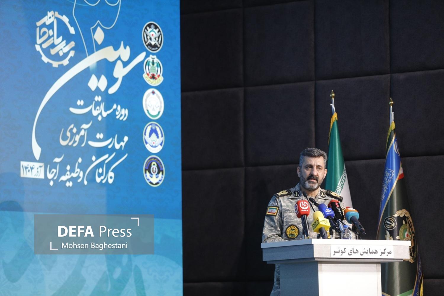 امیر سرتیپ دوم محمدرضا علیاننژاد معاون تربیت و آموزش آجا