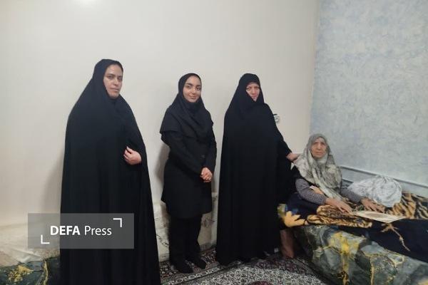 دیدار مسئولان شهرستان درگزین با مادر شهید «محسن ابراهیمیان معبود» + تصاویر