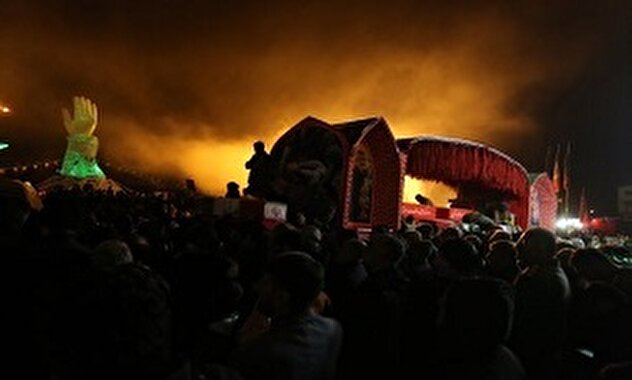 تصاویر/ استقبال مردم شهر بهارستان و سپاهان شهر اصفهان از کاروان اهالی بهشت