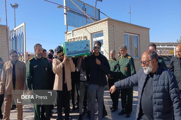 میزبانی از شهید گمنام در دانشگاه وحدت تربت جام+ تصاویر