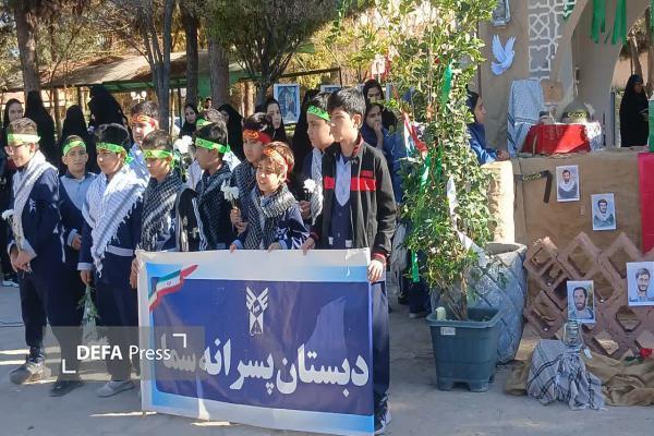 میزبانی از شهید گمنام در سنگر علم و دانش+ تصاویر میزبانی از شهید گمنام در سنگر علم و دانش+ تصاویر