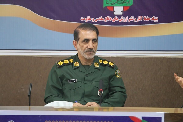 تشییع پیکر شهدای گمنام همزمان با شهادت حضرت فاطمه زهرا (س) درایلام