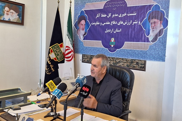 تشریح جزئیات مراسم تشییع و تدفین شهدای گمنام در اردبیل + فیلم