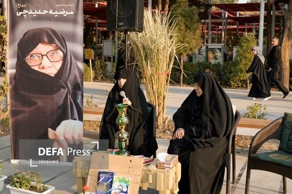 برگزاری مراسم یادبود مرحوم مرضیه حدیدچی در بهشت زهرا (س)