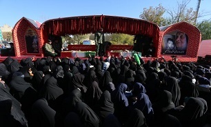 تصاویر/ استقبال مردم شهر فلاورجان از کاروان اهالی بهشت