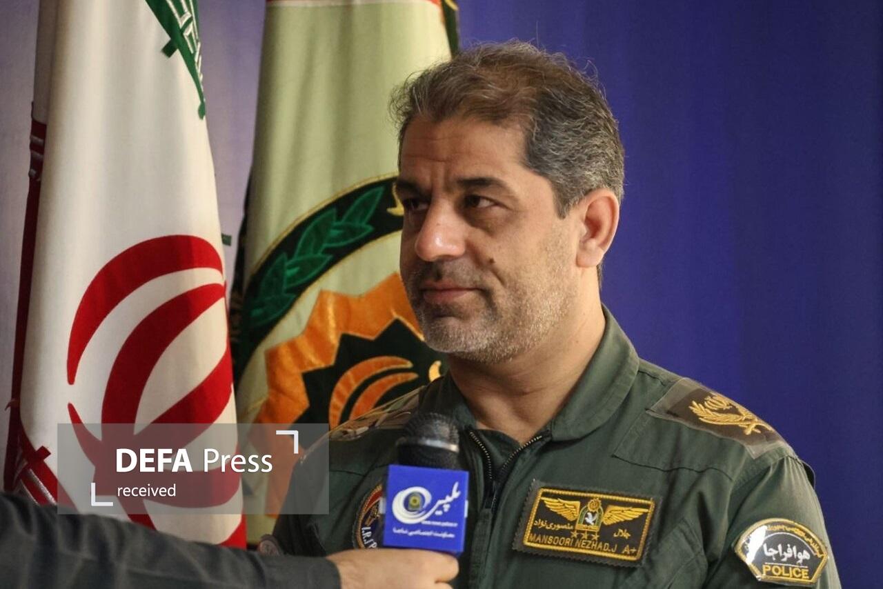 بالگرد فراجا به اطفای حریق جنگلهای الیت چالوس پیوست بالگرد فراجا به اطفای حریق جنگلهای الیت چالوس پیوست