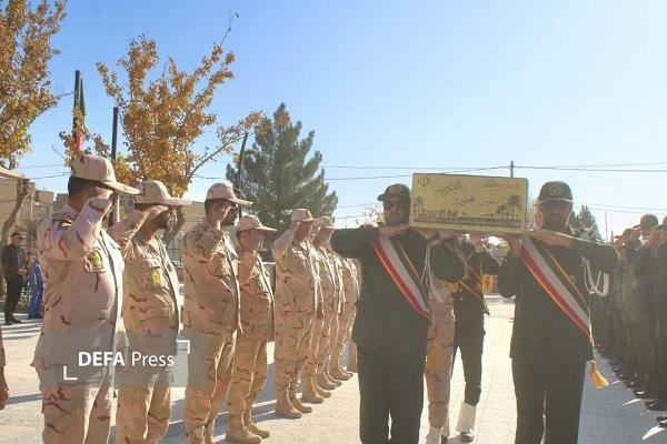 میزبانی از شهید گمنام عملیات خیبر در شهرستان درگز+ تصاویر