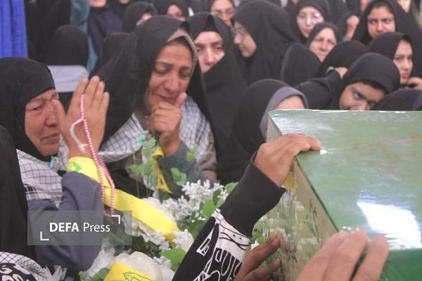 میزبانی از شهید گمنام عملیات خیبر در شهرستان درگز+ تصاویر