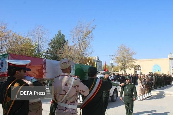 میزبانی از شهید گمنام عملیات خیبر در شهرستان درگز+ تصاویر