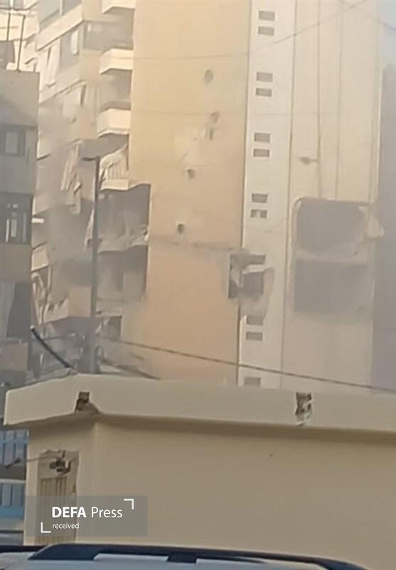 نخستین حمله رژیم صهیونیستی به ضاحیه بیروت پس از آتش‌بس