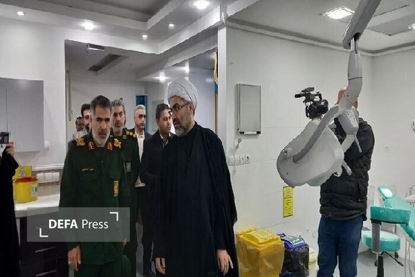 به مناسبت هفته بسیج فاز ۲ درمانگاه دندانپزشکی شفای سنندج افتتاح شد