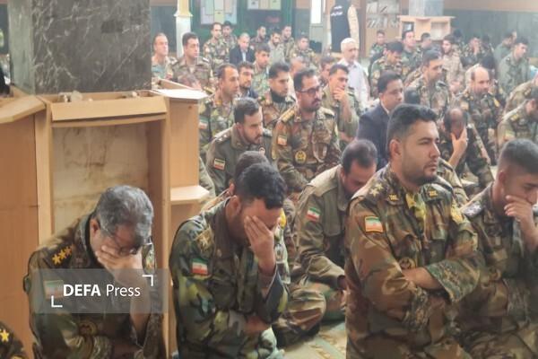 قدوم شهید گمنام، تیپ شهید صفوی را حال و هوای جبهه بخشید قدوم شهید گمنام، تیپ شهید صفوی را حال و هوای جبهه بخشید