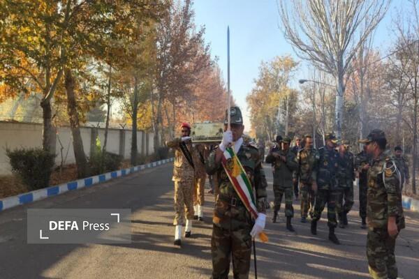 قدوم شهید گمنام، تیپ شهید صفوی را حال و هوای جبهه بخشید قدوم شهید گمنام، تیپ شهید صفوی را حال و هوای جبهه بخشید