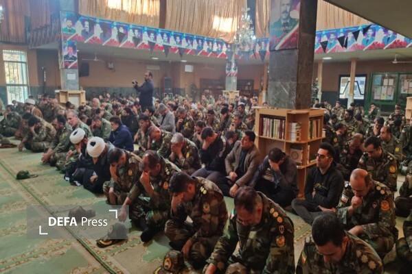 حضور شهید گمنام یادآور روحیه جهادی و اخلاص رزمندگان دفاع مقدس است حضور شهید گمنام یادآور روحیه جهادی و اخلاص رزمندگان دفاع مقدس است