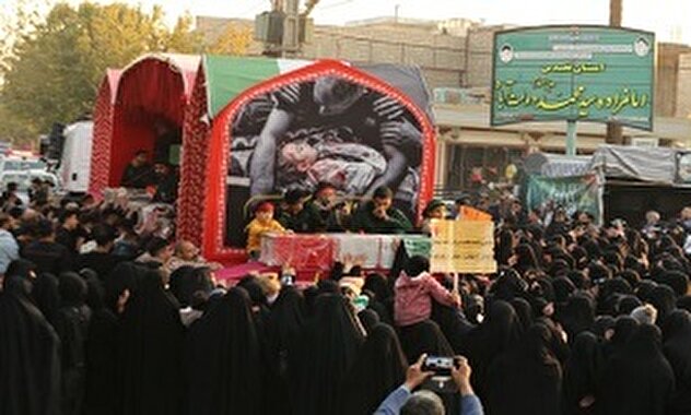 تصاویر/ مردم شهیدپرور برخوار اصفهان میزبان کاروان اهالی بهشت