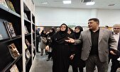 بازدید دبیرکل کتابخانه‌های عمومی از کتابخانه مرکزی خرم‌آباد