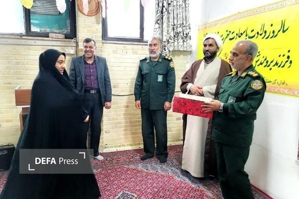 برگزاری مراسم بزرگداشت ولادت حضرت فاطمه زهرا (س)، روز زن و روز مادر در اداره کل حفظ آثار و نشر ارزش‌های دفاع مقدس و مقاومت خراسان جنوبی