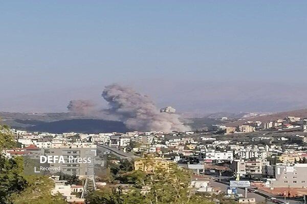 حمله هوایی رژیم صهیونیستی به جنوب و شرق لبنان حمله هوایی رژیم صهیونیستی به جنوب و شرق لبنان