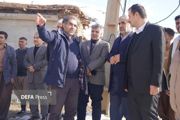 مسئولان برنامه‌ریزی کشور از پروژه‌های عمرانی و آموزشی کردستان بازدید کردند
