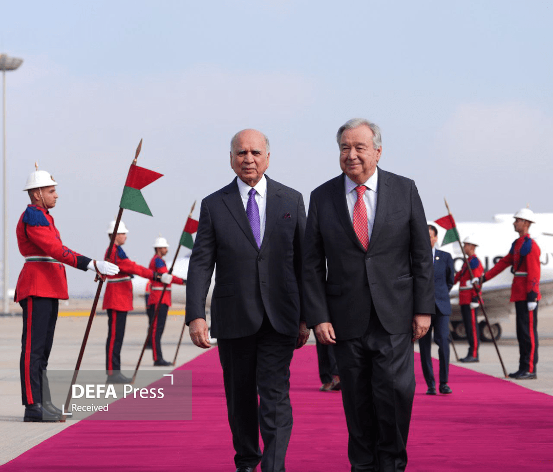 دبیرکل سازمان ملل وارد عراق شد دبیرکل سازمان ملل وارد عراق شد