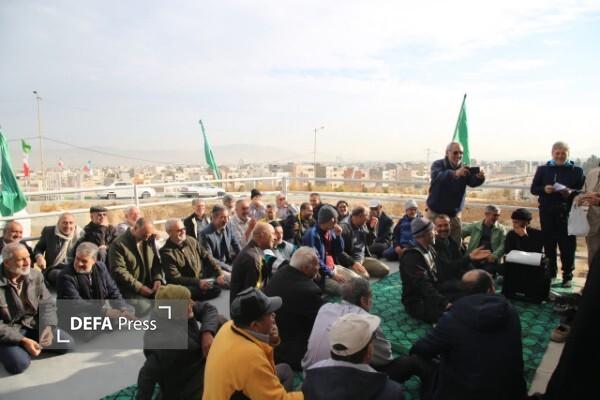 تصاویر/ برگزاری برنامه ورزشی و فرهنگی پیشکسوتان دفاع مقدس در موزه دفاع مقدس خراسان شمالی