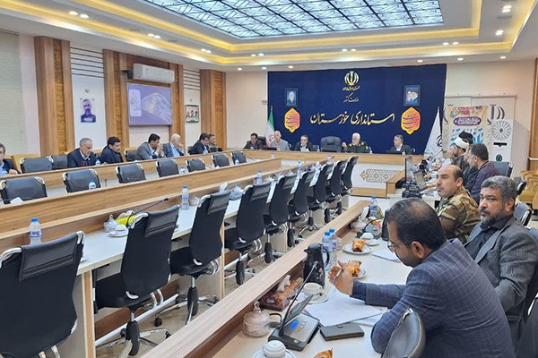 برگزاری پنچاه و یکمین نشست شورای هماهنگی دفاع مقدس و مقاومت در خوزستان+ فیلم