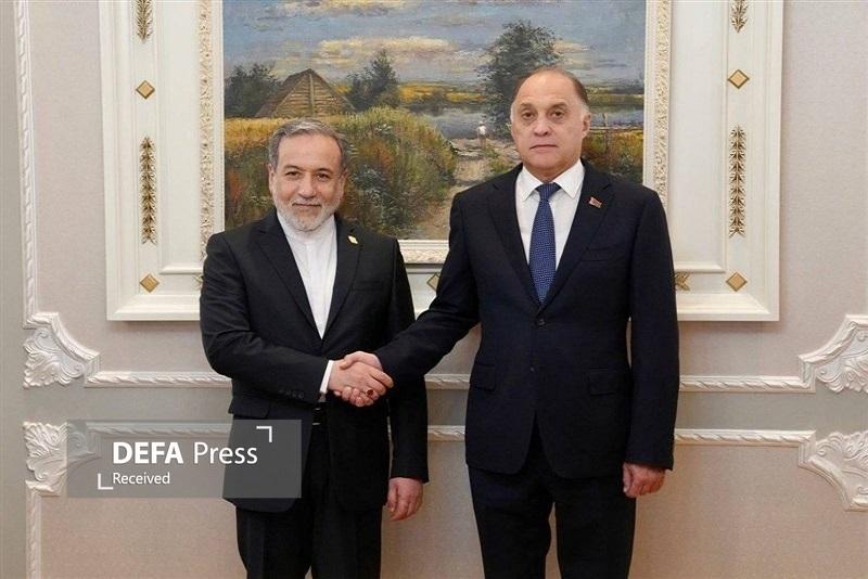 دیدار عراقچی با دبیر شورای امنیت بلاروس