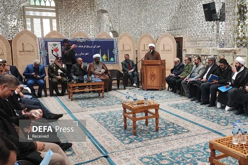 افتتاح «روضهالشهداء» آستان مقدس امامزاده ابوعبدالله(ع) شهرری برگزار شد افتتاح «روضهالشهداء» آستان مقدس امامزاده ابوعبدالله(ع) شهرری برگزار شد