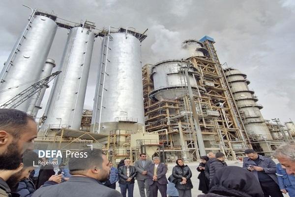 بازدید از پالایشگاه تولیدکننده بنزین یورو۴ در شازند