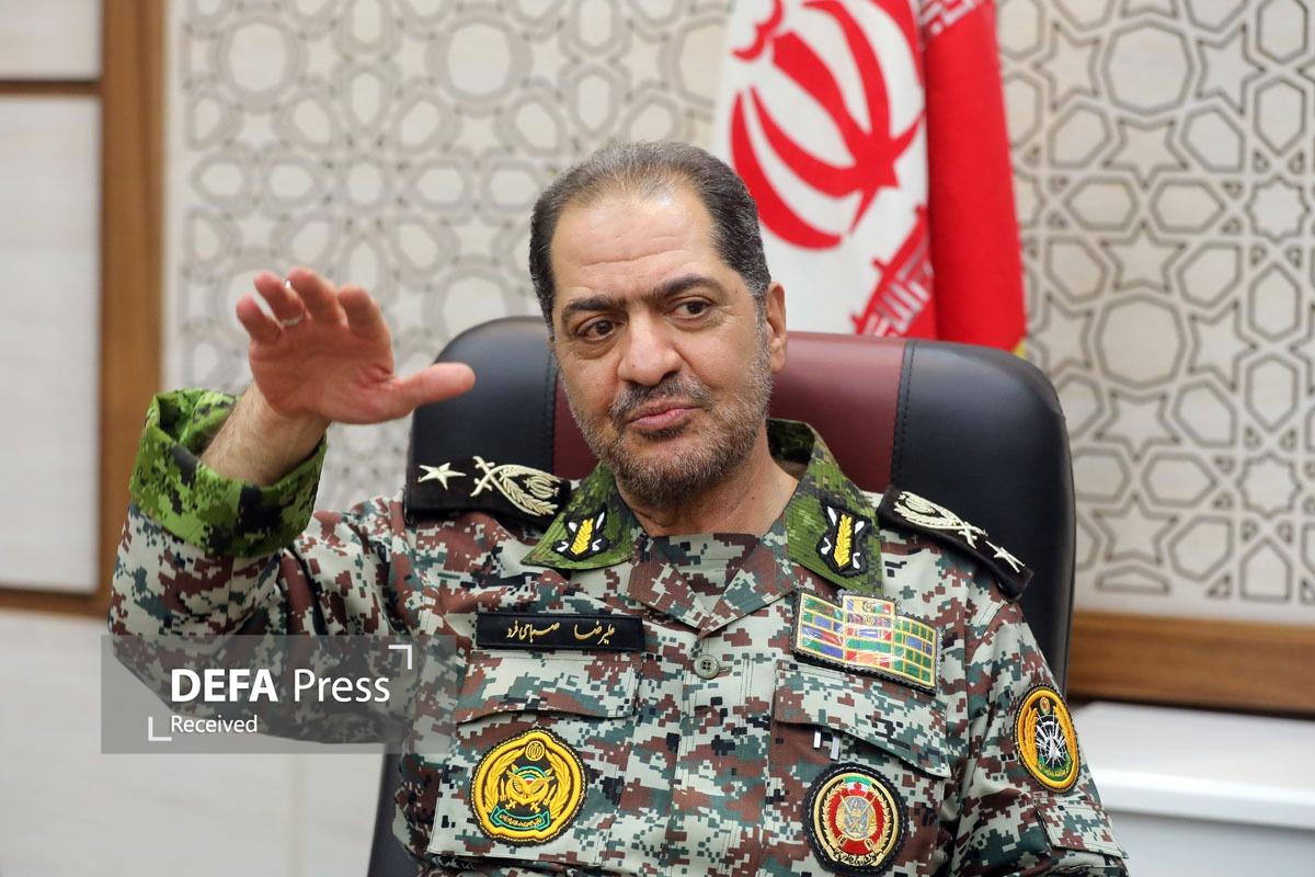 امیر صباحی فرد: ضرورت توجه نسل جوان به موضوع تولید مؤلفههای قدرت/ کارکنان غیور مجموعه پدافند هوایی، شعار ارتش فدای ملت را معنا کردند امیر صباحی فرد: ضرورت توجه نسل جوان به موضوع تولید مؤلفههای قدرت/ کارکنان غیور مجموعه پدافند هوایی، شعار ارتش فدای ملت را معنا کردند