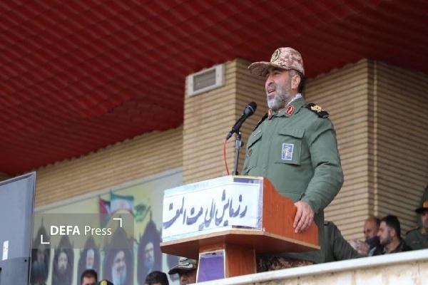 معاون عملیات سازمان بسیج: وحدت ملت ایران سیلی محکمی به دشمن زد