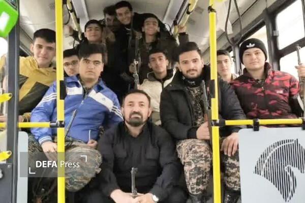 اعزام بسیجیان پایگاه مقاومت بسیج شهید سرلشکر معصومی ارتش به رزمایش سپاه صاحب‌الامر(عج) قزوین