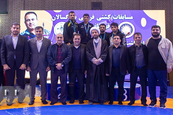 خوزستان قهرمان مسابقات کشتی فرنگی بزرگسالان کشور شد