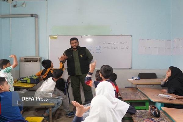 برگزاری اردوی جهادی سپاه کربلا در روستای ملاخیل