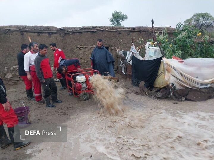امدادرسانی به ۷۰۰ خانوار آسیب‌دیده از بارندگی و آبگرفتگی در میناب