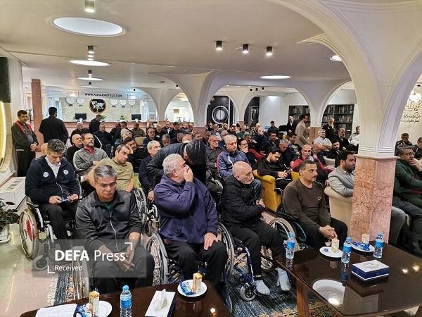 آیین اختتامیه مسابقات بسکتبال با ویلچر ایثارگران سراسر کشور برگزار شد