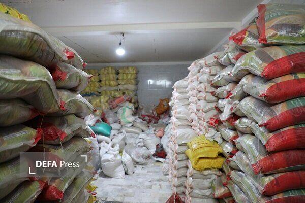 کشف ۱۶۰ تن برنج قاچاق در مازندران