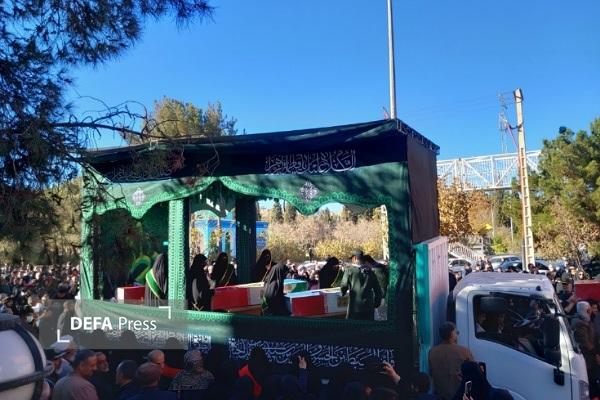 تشییع پرشکوه ۶ شهید گمنامی که شناسنامه نداشتند، ولی تاریخ ساز شد