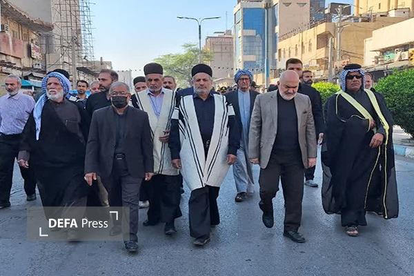 اهوازی ها، شهدا را تا آستانه بهشت بدرقه کردند + تصاویر