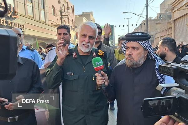 اهوازی ها، شهدا را تا آستانه بهشت بدرقه کردند + تصاویر