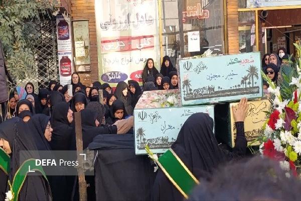 مراسم با شکوه تشییع شهیدان گمنام و تجدید میثاق مردم کردستان با شهدا برگزار شد