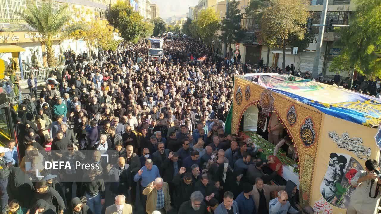 ایران سراسر معطر به عطر شهدا شد+ فیلم و تصاویر