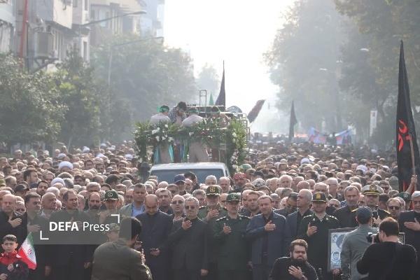 فیلم/ عهدی دوباره زیر آسمان رشت با شهدای گمنام