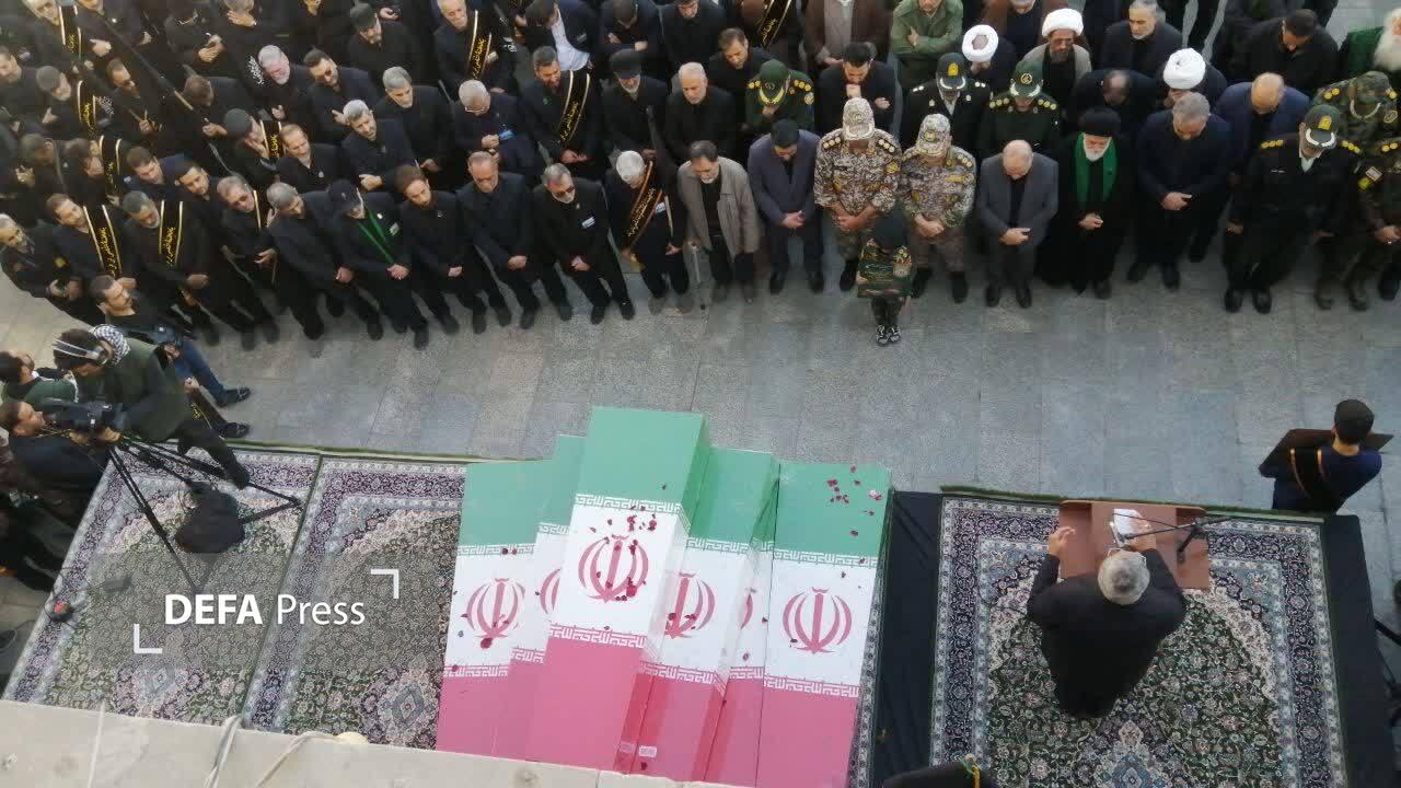 بدرقه ۳۰۰ شهید گمنام دفاع مقدس/ ایران سراسر معطر به عطر شهدا شد+ فیلم و تصاویر