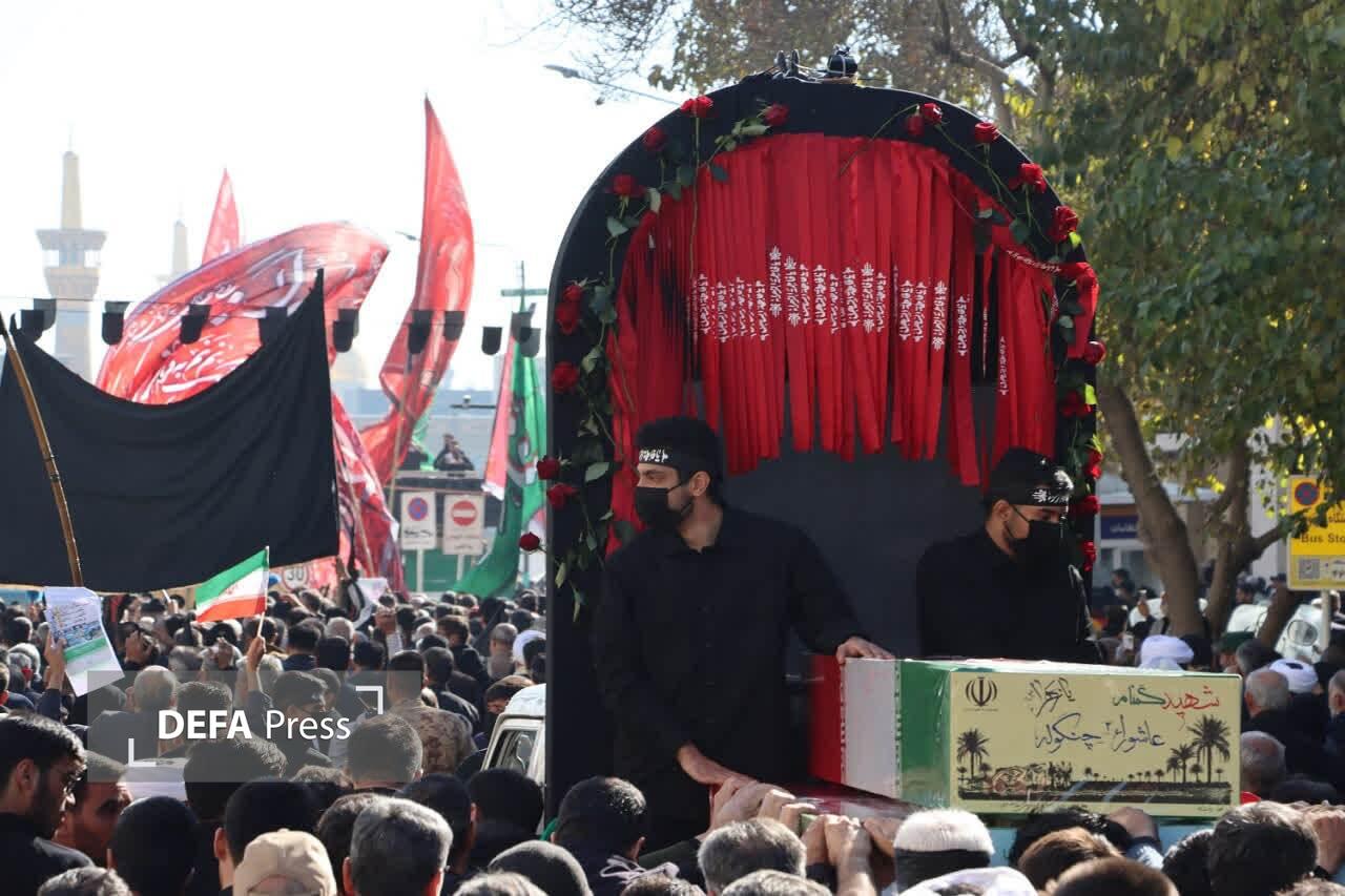 بدرقه ۳۰۰ شهید گمنام دفاع مقدس/ ایران سراسر معطر به عطر شهدا شد+ فیلم و تصاویر