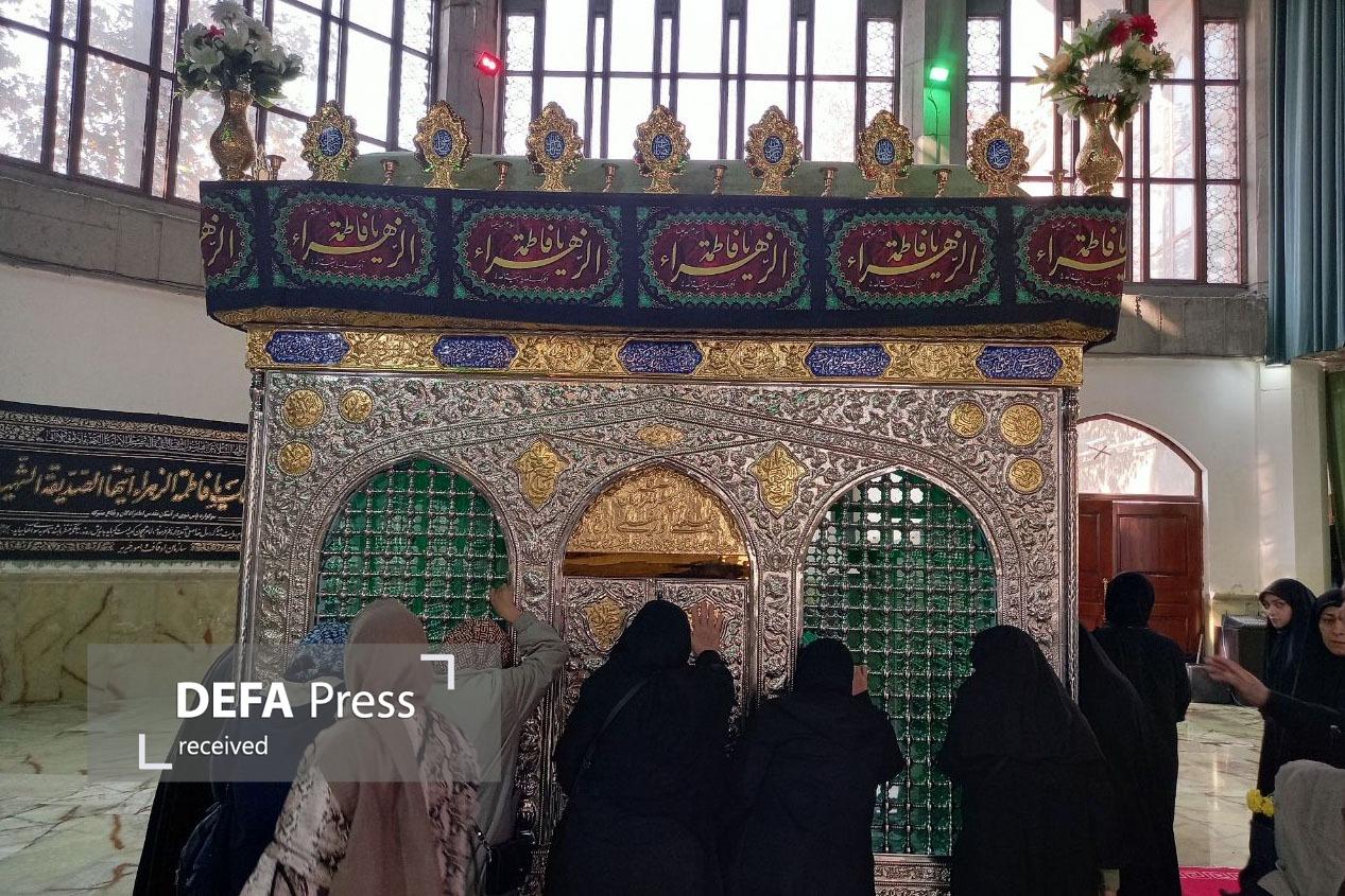 شبستان و ضریح آستان امامزادگان عینعلی و زینعلی (ع) رونمایی شد