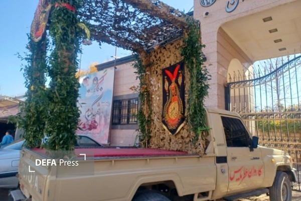 شهید خوش‌نام در اردوگاه فجر همدان آرام گرفت + تصاویر