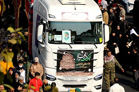 فیلم/ تشییع پیکر مطهر شهدای گمنام در تهران