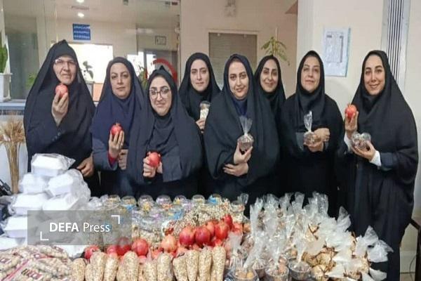 برگزاری جشن یلدایی برای دانش‌آموزان مدرسه کار در ساری